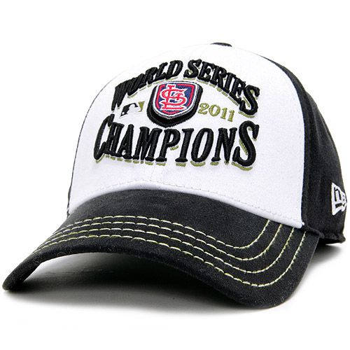 Official 2011 MLB World Series Champions Champs Hat Cap St Louis 