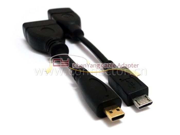 MOTO XOOM Micro HDMI Video & Micro USB OTG HOST CABLE  
