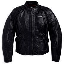 Harley Davidson Womens FXRG Leather Jacket size Plus 1W  