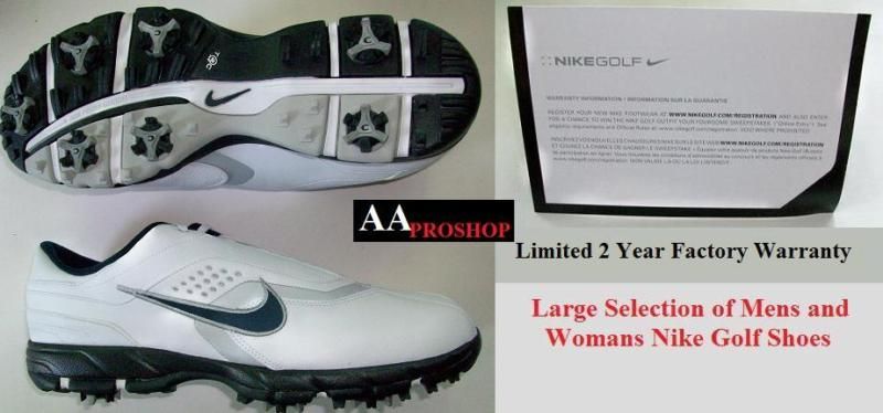 Nike Mens Air Tour Sport Golf Shoes White Size 11 M  