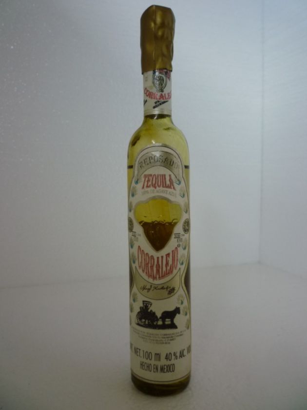 CORRALEJO REPOSADO TEQUILA 100 ML MINI RARE HAND SIGNED  