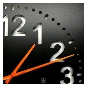   Metal Infinity Wall Clock With Laser Cut Numbers 874512001950  