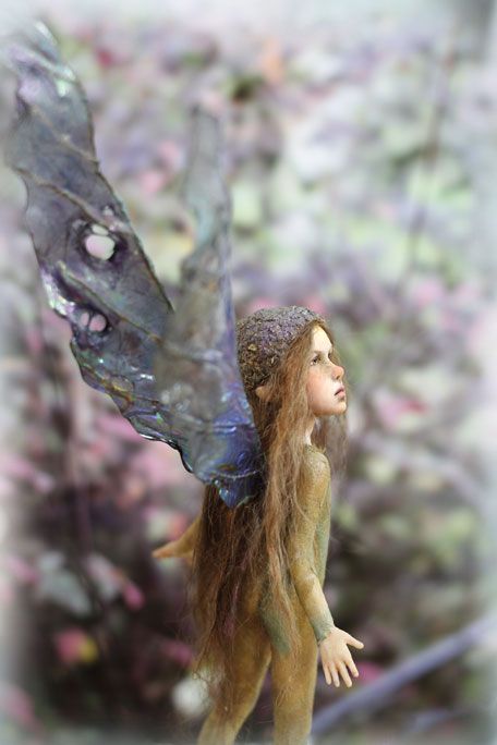 OOAK fairy fantasy sculpture artdoll***chopoli***  