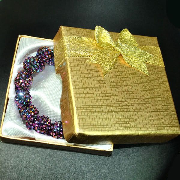  Bling Hoops Rhinestone Basketball Wives Earrings+Gift Box 0009  