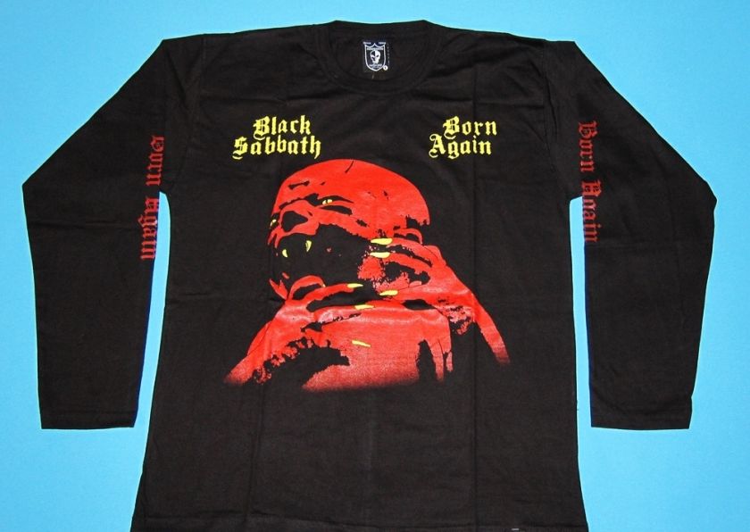 black sabbath born again t shirt