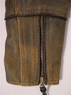 HARLEY DAVIDSON Billings Distressed Leather Riding Jacket (Mens 