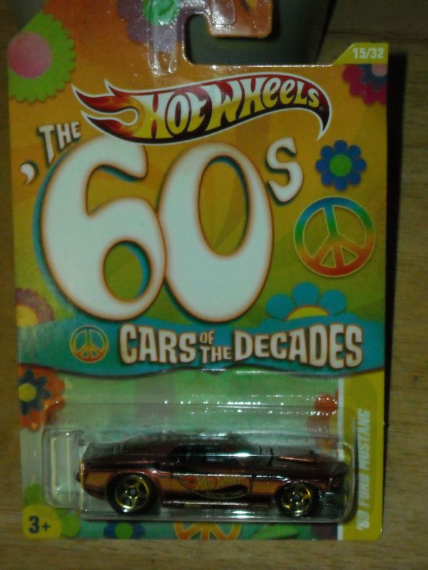 HOT WHEELS The 60s 69 Ford Mustang Painted Motor  