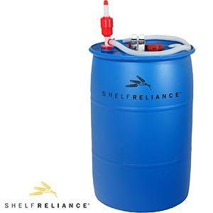   Reliance BPA Free 55 gallon Barrel Water Storage System Emergency Food