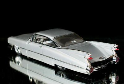1959 Cadillac Coupe DeVille DUB CITY Diecast 124 Silve  