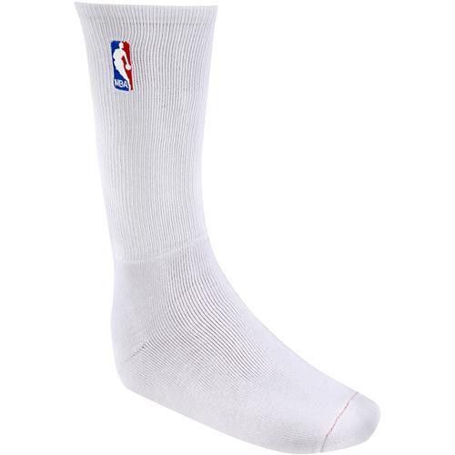 Official NBA Logoman White Tube Socks Mens Size Large 8 13